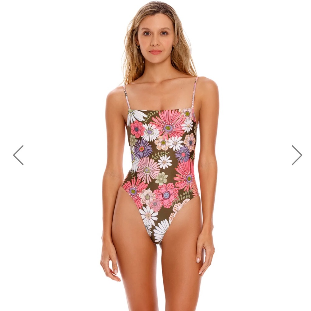 Kali Sustainable One Piece AguaBendita Swim NWT